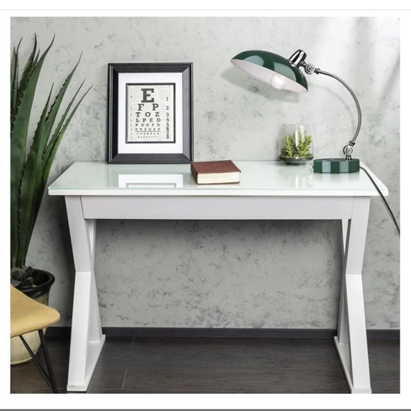 Adjustable Retro Table Lamp w/ Phone Wireless Charger - Picture 4 of 6